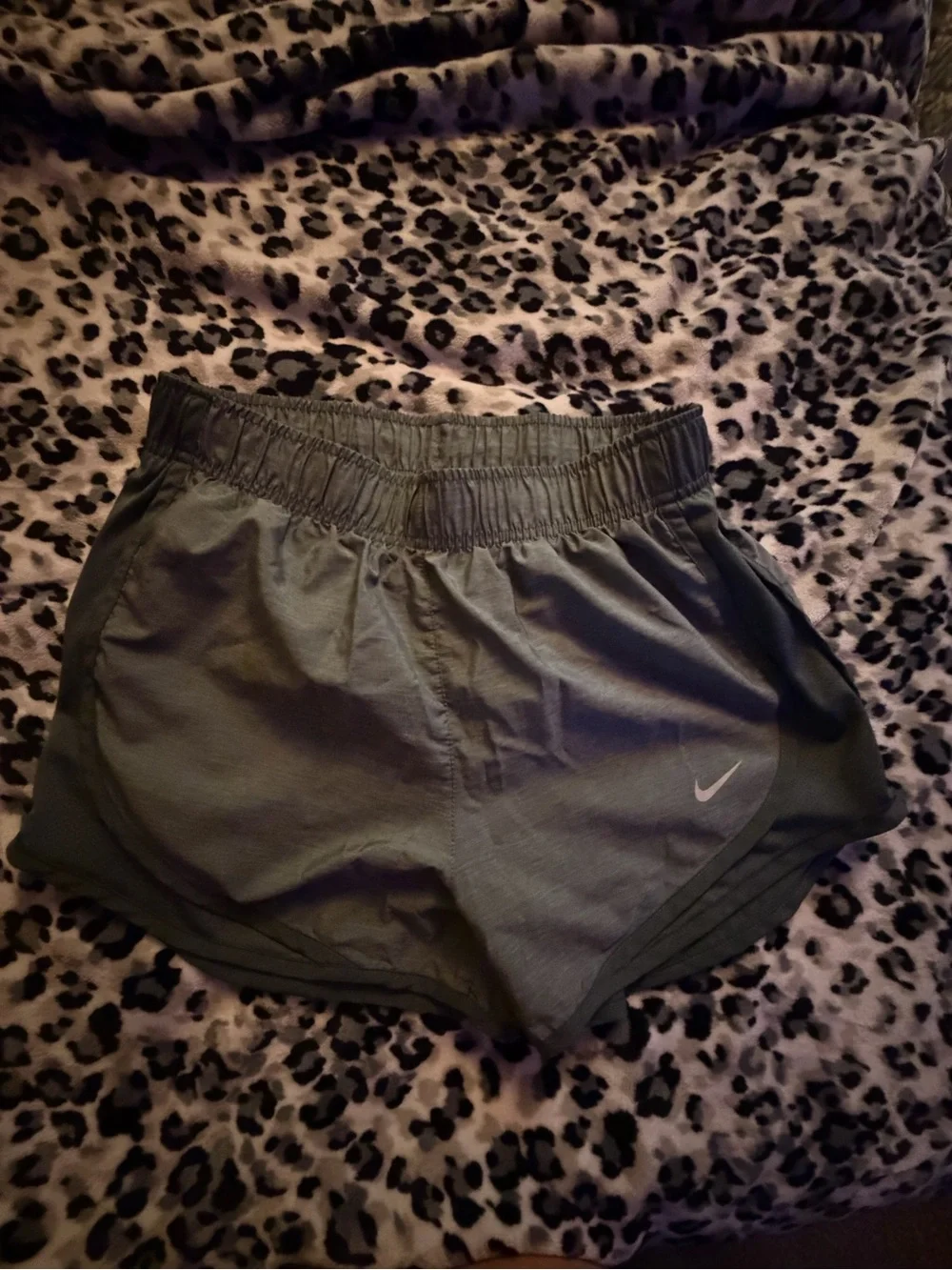 Nike Olive Green Women’s Athletic Shorts